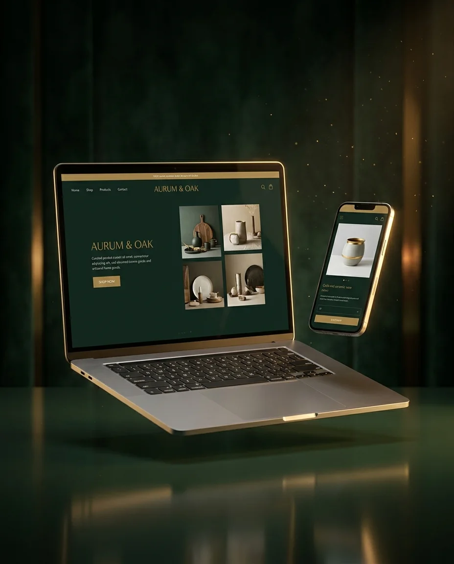Website van Craivo op laptop en telefoon